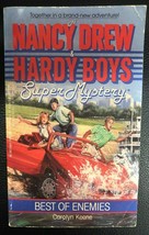 Nancy Drew &amp; Hardy Boys Super Mystery Best Of Enemies C Keene (1991) Archway Pb - £7.72 GBP