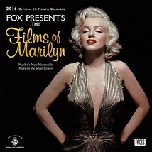 Marilyn Monroe Fox Presents the Films of Marilyn 2016 Wall Calendar - £10.78 GBP