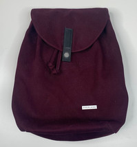 Everlane purple Maroon 100% Cotton backpack SF7 - £24.87 GBP