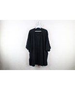 Vtg 90s Streetwear Mens Size 4XL Faded Blank Short Sleeve T-Shirt Black ... - $54.55 CAD