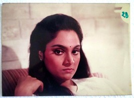 Bollywood Actor Actress Madhavi Photo Photograph 12.5 x 8.5 cm India Star - £10.46 GBP