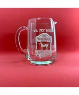 VTG The White Horse Cellar Dry Scotch Whiskey Glass Pitcher with Applied... - €25,68 EUR