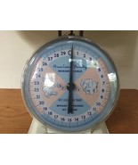 Vtg 1960s American Family Nursery Scale 30Lbs In Ounces Pink Blue Remova... - £119.22 GBP