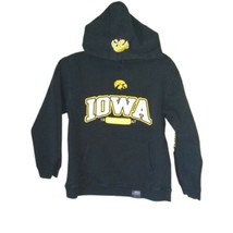 Iowa Hawkeye J-America Size Youth Large Pullover Hoodie W/ Kangaroo Pocket - $9.90
