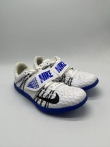 Nike Triple Jump TJ Elite White/Blue Track Shoes 705394-100 Men&#39;s Size 7 - £86.48 GBP