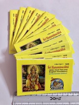 11-teiliges Shree Hanuman Chalisa in Hindi und Englisch, kleines... - $22.12