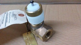(NEW)  JOHNSON CONTROLS VG4240FC TWO WAY N.O. 1/2&quot;NPT PDTC BRASS ZONE VALVE - $18.59