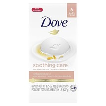6x Dove Soothing Care Moisturizing Beauty Bar For Sensitive Skin w/Calendula Oil - £7.06 GBP