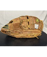 Wilson A9850 12 Brown Leather Baseball Softball Glove Right Hand Throw RHT - $20.00
