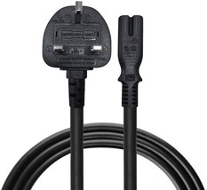 Uk Main Ac Power Cable Fits Sky Q Mini Box - £7.93 GBP+