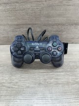 Sony PlayStation 2 PS2 Controller OEM DualShock 2 Clear Smoke Gray SCPH-10010 - £18.96 GBP