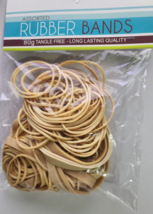 100 Rubber Bands Multi Size Elastic Stretchable Non Latex Rubber Band - $5.63