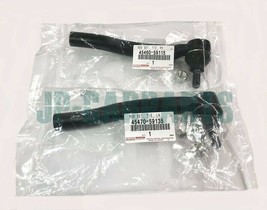 Toyota Genuine 2PCS Tie Rod Set Rh & Lh 45460-59115 & 45470-59135 Alphard MNH10 - $175.13