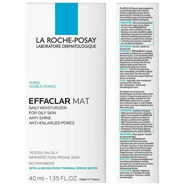 La Roche-Posay Effaclar MAT Face Moisturizer 40ml/1.35 fl oz - £27.12 GBP