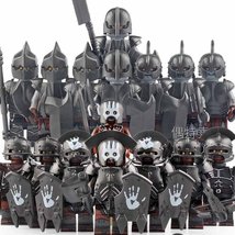 16pcs Uruk-hai &amp; Mordor Orcs Collection Lord of the Rings Custom Minifig... - £19.26 GBP