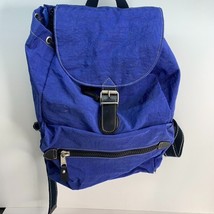 Y2K Gap Blue Backpack Nylon Travel Sports. - £31.15 GBP