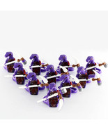 Kapau&#39;rai Purple Snake Army Ninjago Custom 10 Minifigures Bricks Set - £11.13 GBP