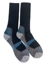 NEW Dickies Steel Toe Crew Performance Thermals Wool Blend 1 Pair Blue size 6-12 - £8.75 GBP