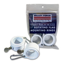 Valley Forge 28219 PVC Rotating Flag Mounting Ring for 1 Dia. in. Poles - £3.98 GBP