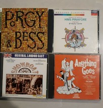 4 Broadway musicals Showboat Porgy &amp; Bess HMS Pinafore Anything Goes - £14.78 GBP