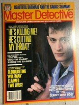 Master Detective Lurid Crime Magazine December 1990 - £10.82 GBP