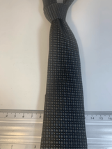 Black Blue Silk Vintage NeckTie-Tally Tie’ HABANDS Geometric 2.5”W Men’s... - $4.95