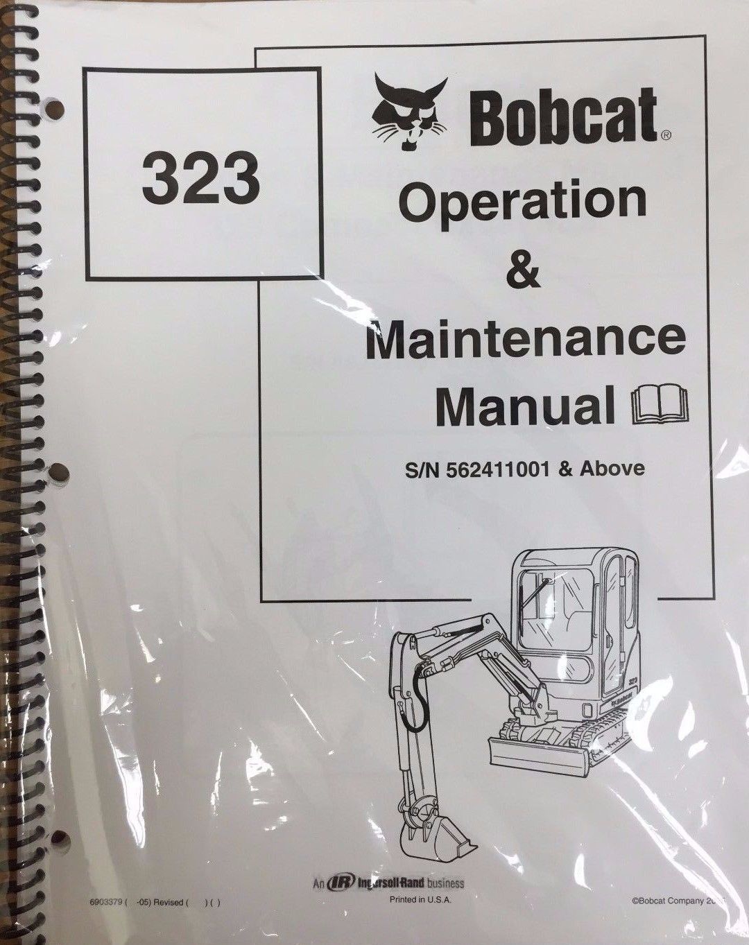Bobcat 323 Excavator Operation &amp; Maintenance Manual Operator/Owner&#39;s 1 #... - $22.08