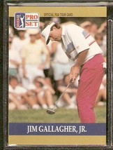 Jim Gallagher Jr. 1990 Pro Set Pga Tour Card # 44 - £0.40 GBP