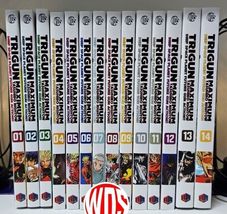 Trigun Maximum Manga Vol 1- Vol 14 (END) Full Set English Version Comic DHL - £180.84 GBP