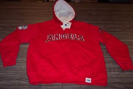 Anaheim Angels Mlb Baseball Hoodie Sweatshirt Medium New w/ Tag Majestic - $54.45