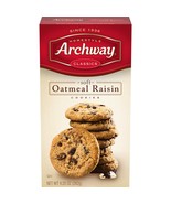 Archway Cookies, Classic Soft Oatmeal Raisin Cookies, 9.25 Oz (Pack of 9) - $1,204.08 MXN