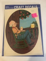 New Meyercord Craft Decals Old Man Drinking Lemonade Box 2 - £3.69 GBP