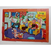 Vintage Jaymar Popeye 28 Piece Puzzle Flowers 100% Compelte #317 - $9.69