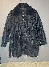 Wilsons The Leather Experts Thinsulate 3M Mens Leather Coat w/Zipout Ves... - $56.10