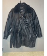 Wilsons The Leather Experts Thinsulate 3M Mens Leather Coat w/Zipout Ves... - £44.12 GBP