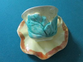 Lyden Arts California Majolica Cup Saucer Coffee - $54.45