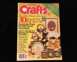 Crafts Magazine September 1983 Fun to do Fall How-Tos - £8.01 GBP