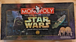 Monopoly Star Wars Limited Collector&#39;s Edition No. 40786 Parker Brothers 1996 - £21.28 GBP