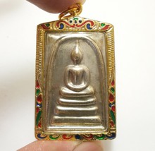 Phra Somdej Wat Rakang amulet back Katha Chinabanchorn powerful mantra blessed p - £70.86 GBP