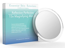 15X Magnifying Mirror - Use For Applying Makeup, Tweezing, And Removing - £35.15 GBP