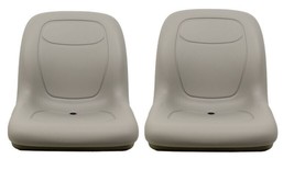 John Deere Pair(2) Gray Seats fit Gator 4X2HPX 4X4HPX and 4X4Trail HPX S... - £183.41 GBP