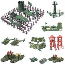 Military Toy Model Action Figure Plastic Soldiers Army Men Figures 12 Poses Sold - $8.90+