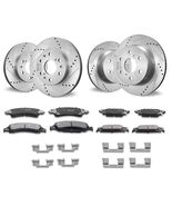 Front Rear Brake Kit for 2014-2018 Chevy Silverado GMC Sierra 1500, 2015... - $237.04
