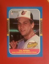 1987 Donruss Highlights Cal Ripken Jr. #38 Baltimore Orioles FREE SHIPPING - £1.58 GBP