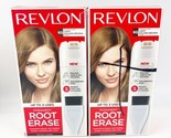 New Revlon Root Erase 6G Light Golden Brown Women&#39;s Hair Color Cream *READ - £31.38 GBP