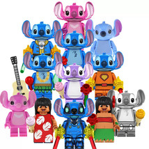 12Pcs Lilo &amp; Stitch Minifigures Angel Mini Building Block Assembly Toys - $29.99