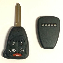 DODGE 2006 – 2014 5-Button Remote Head Key Shell / OHT692427AA Top Quality - £3.99 GBP