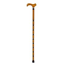 THY Collectibles Wooden Cane Walking Stick with Rubber Tip for Men and Women Erg - £17.46 GBP