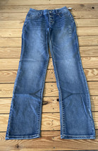 m jeans by Maurice’s NWT $44.90 women’s high Rise straight jeans Size 4 blue T7 - £14.08 GBP