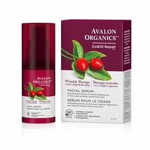 Avalon Organics Facial Serum, Wrinkle Therapy with CoQ10 & Rosehip, 0.55 Oz - $20.99